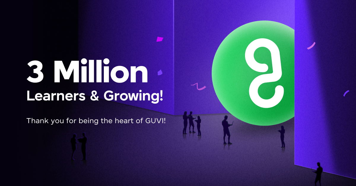 GUVI - 3 million users